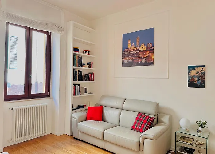 Sisters' - Nel Centro Storico Con Terrazzo, Aria Condizionata E Vasca Da Bagno Appartement Sienne